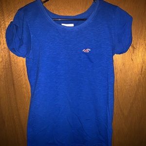 Blue Hollister shirt